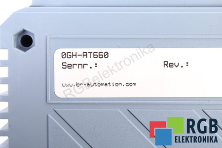 0GH-AT660 B&R AUTOMATION BOÎTIER