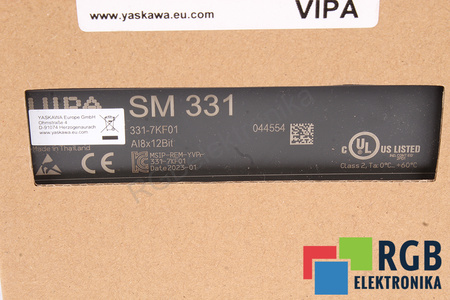 331-7KF01 YASKAWA VIPA SM331 ÉQUIVALENT POUR 6ES7331-7KF02-0AB0 CARTE D’EXTENSION E/S