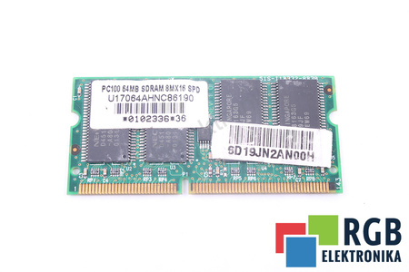 U17064AHNC86190 NEC PC100 64MB SDRAM