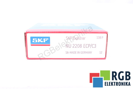 NU2208ECP/C3 SKF 40X80X23 ROULEMENT