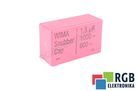 CONDENSATEUR 1.5UF WIMA 1000VDC, 600VAC, SNUBBER, CAP