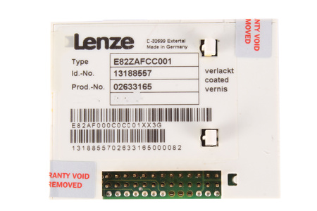 E82ZAFCC001 LENZE 8200 MOTEC ID.-NO. 13188557
