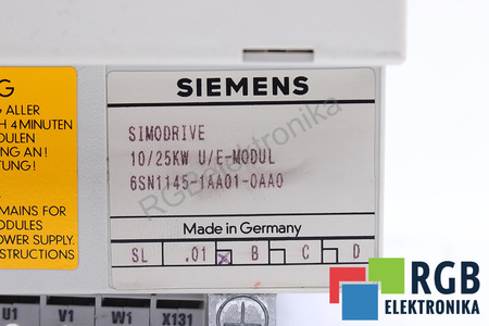 6SN1145-1AA00-0AA0 SIEMENS SIMODRIVE 611-A/611-D VERSION A