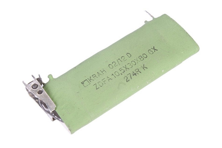 RÉSISTANCE ZDFA10.5X30X80 KRAH-RWI 274 OHM