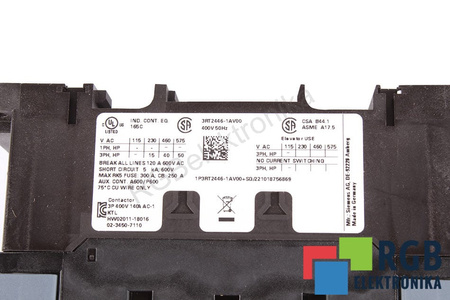 3RT2446-1AV00 SIEMENS SIRIUS CONTACTEUR