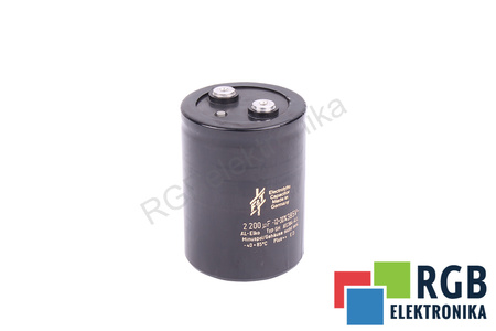 CONDENSATEUR GHJEC384-4LL F&T 2200UF, 385V