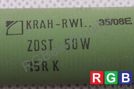 RÉSISTANCE ZDST50W KRAH-RWI 15RK 15OHM