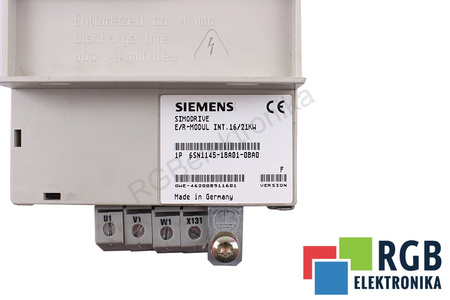 6SN1145-1BA01-0BA0 SIEMENS SIMODRIVE 611 E/R-MODUL INT.16/21KW