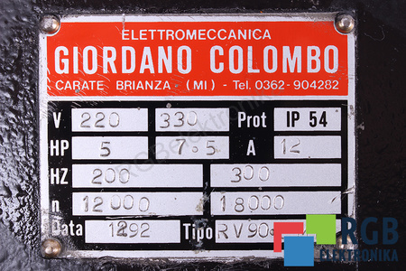RV90.2MP GIORDANO COLOMBO