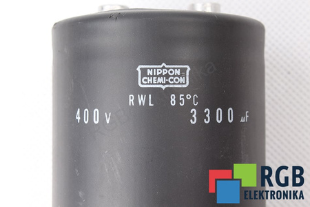 CONDENSATEUR 3300UF 400V NIPPON