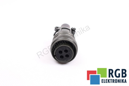 FICHE FEMELLE DROITE A06B-6079-K812#D POUR SERVOVARIATEURS ALPHA IS / ALPHA IF FANUC 4 PIN REMPLACEMENT