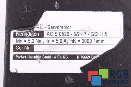 ACS0520-3/2-7-GDH1.5 PARKER HANNIFIN ROTOR