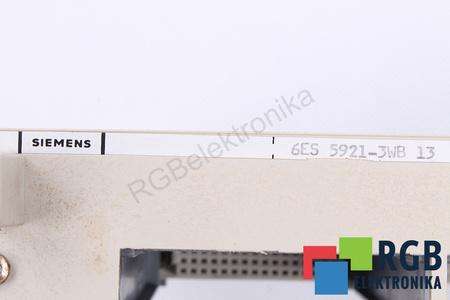 6ES5921-3WB13 SIEMENS CPU 921 SIMATIC S5 / SINUMERIK 3,8