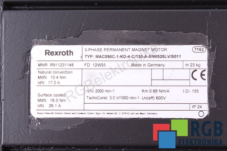 MAC090C-1-KD-4-C/130-A-0/WI520LV/S011 REXROTH