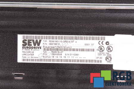 MDX61B0110-5A3-4-0T SEW EURODRIVE MOVIDRIVE SANS CAPOT