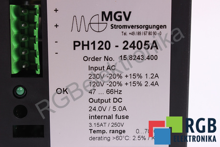 PH120-2405A MGV 15.8243.400