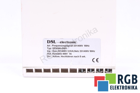 DFN300-G001 DSL ELECTRONIC 231/400V