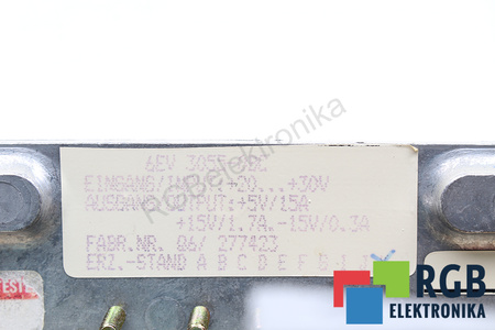 6EV3055-0BC SIEMENS SINUMERIK