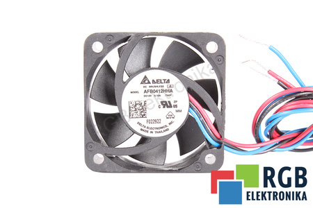 AFB0412HHA-TA5F DELTA ÉQUIVALENT 1604KL-04W-B39-BQ1 NMB 40X40X10MM, 12V, 0.05A VENTILATEUR