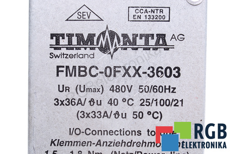 FMBC-0FXX-3603 TIMONTA FILTRE