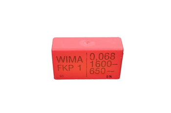 CONDENSATEUR FKP1 WIMA 0,068, 1600VDC, 650VAC