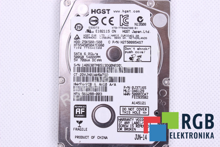 HTS545050A7E680 HGST TT5SAE500 500GB 2.5"
