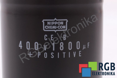 CONDENSATEUR CE B NIPPON 1800UF, 400V