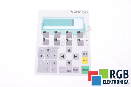 6AV3607-1JC20-0AX1 6AV3607-1JC00-0AX1 6AV3607-1JC30-0AX1 SIMATIC OP7/DP CLAVIER REMPLACEMENT