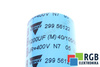 CONDENSATEUR MAL229956122E3 VISHAY 1200UF, 400V, 35MM, 81MM