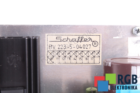 BV223-5-04027 SCHAFFNER POUR PIÈCES