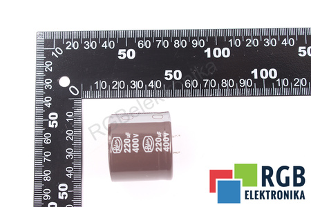 CONDENSATEUR 220UF 400V LELON H745
