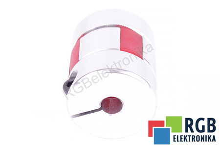 YH10-25-6-10-30 D=25MM D1/ D2=6/10MM L=30MM ALUMINIUM ACCOUPLEMENT ÉLASTIQUE A MÂCHOIRES