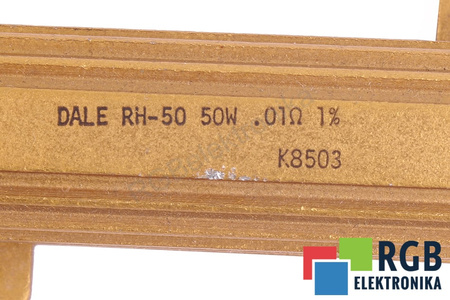 RÉSISTANCE RH-50 DALE 0.01 OHM 0.01OHM, 50W