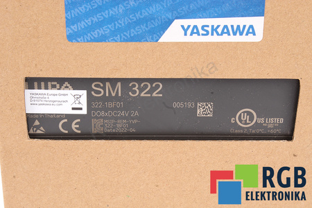 322-1BF01 YASKAWA VIPA SM322 ÉQUIVALENT POUR 6ES7322-1BF01-0AA0 CARTE D’EXTENSION E/S