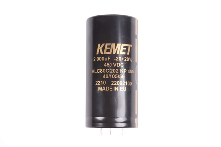 CONDENSATEUR ALC80C202KP450 KEMET 2000UF, 450V, 50MM, 110MM
