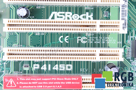 P41450 ASROCK INTEL PENTIUM SL6RZ 2.6HZ CARTE MERE