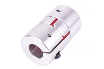 YH10-30-10-14-50 D=30MM D1/D2=10/14MM L=50MM ALUMINIUM ACCOUPLEMENT ÉLASTIQUE A MÂCHOIRES