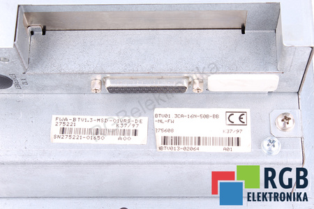 BTV01.3CA-16N-50B-BB-NL-FW INDRAMAT