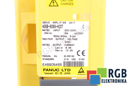 A06B-6089-H207 FANUC BOÎTIER