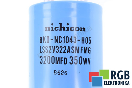 CONDENSATEUR BK0-NC1043-H05 NICHICON 3200UF, 350V