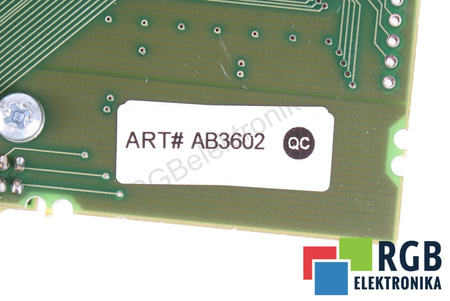AB3602 HMS 1002-110 M00262 POUR PIÈCES