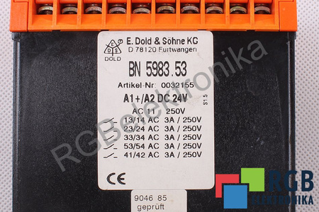 BN 5983.53 E.DOLD&SOHNE A1+/A2 DC 24V