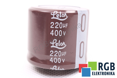 CONDENSATEUR 220UF 400V PELON
