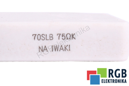 RÉSISTANCE 70SLB IWAKI 75OHM
