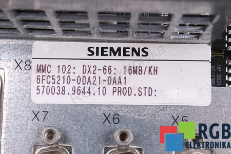 6FC5210-0DA21-0AA1 SIEMENS SINUMERIK FM NC/810D/810DE/840D/840DE MMC102
