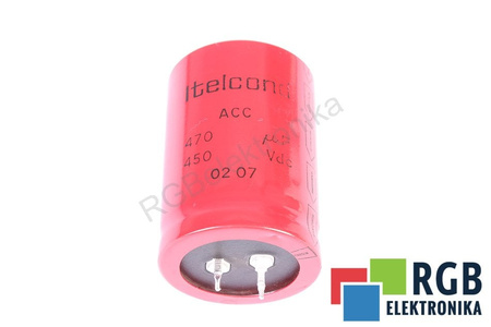 CONDENSATEUR 470UF 450V ITELCOND