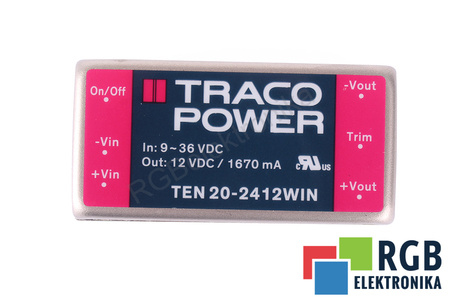 TEN20-2412WIN TRACO POWER TRANSFORMATEUR DE COURANT