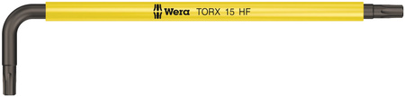 CLÉS MÂLES COUDÉES TORX HF AVEC FONCTION DE RETENUE, 9 PIECES 05024179001 WERA 967/9 TORX MULTICOLOUR HF 1