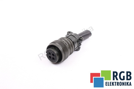 FICHE FEMELLE DROITE A06B-6079-K812#D POUR SERVOVARIATEURS ALPHA IS / ALPHA IF FANUC 4 PIN REMPLACEMENT