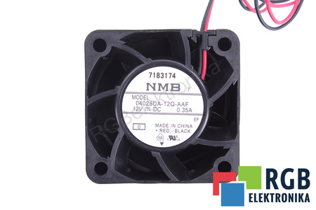 04028DA-12Q-AAF NMB TECHNOLOGIES 40X40X28MM, 12V, 0.35A VENTILATEUR